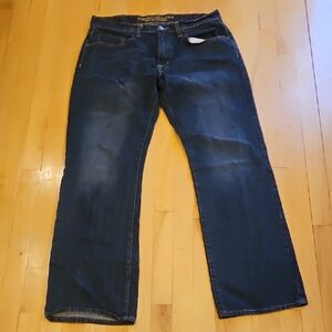 American Eagle Outfitters Dark Blue Relaxed Jeans
